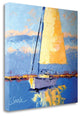 "Sail Away" By Leslie Seata, Giclee Print on Gallery Wrap Canvas, Ready to Hang