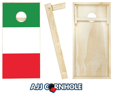 Italian Flag Cornhole Set