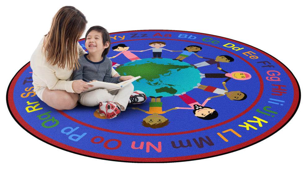 A World of Friends, 7'7" Round