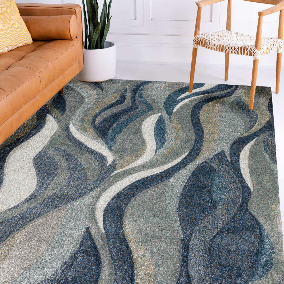 Carmona CO5 Navy 8' x 10' Rug