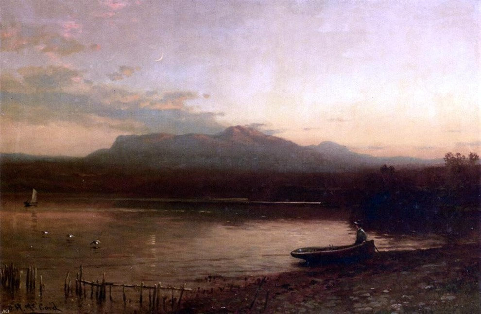 George Herbert McCord Along the Lakeshore at Dusk Wall Decal