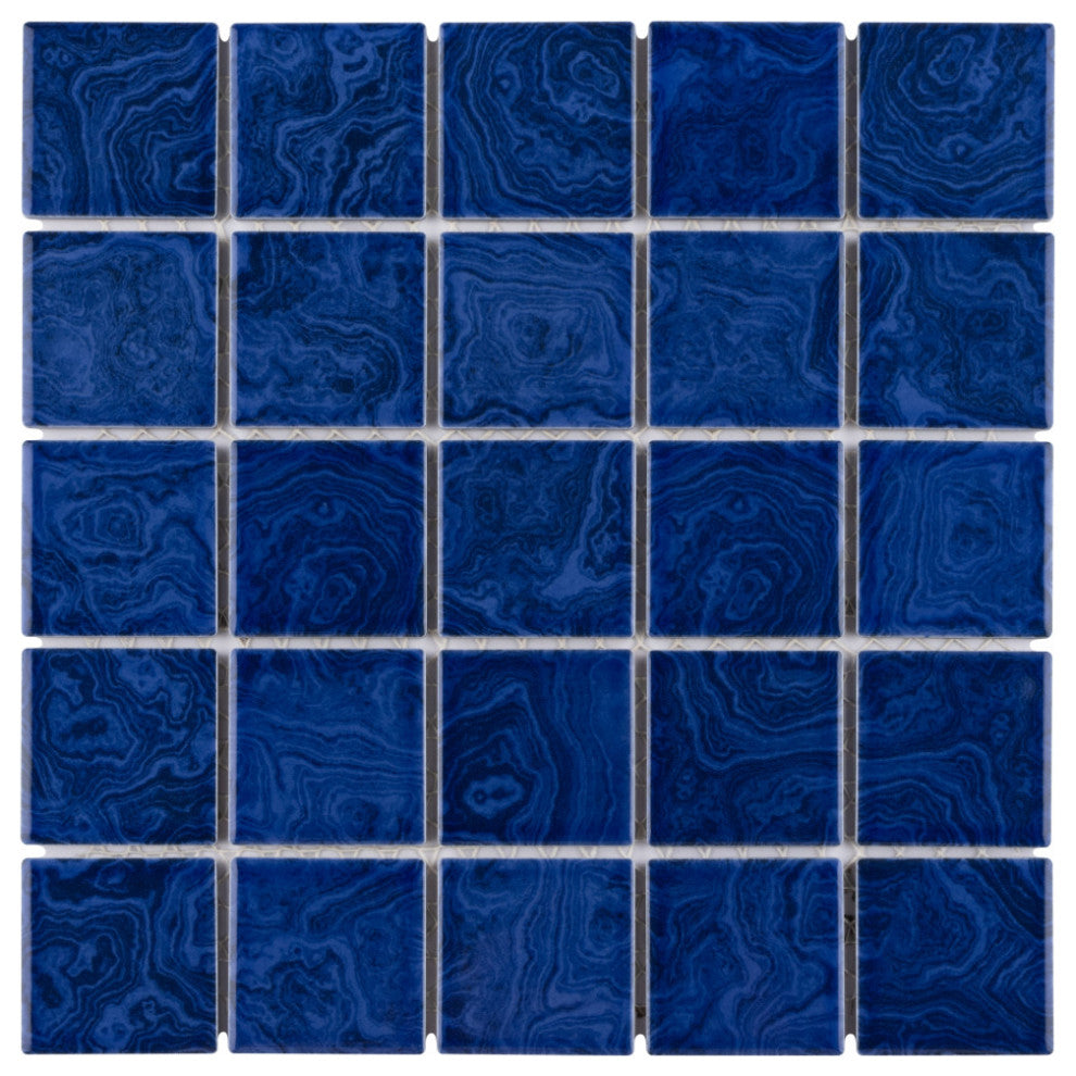 Resort Marine Blue Porcelain Floor and Wall Tile