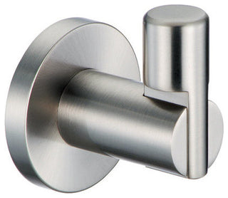 Channel Robe Hook, Satin Nickel