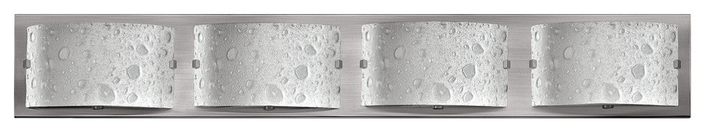 Hinkley Daphne Bath 4-Light Vanity, Brushed Nickel