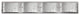 Hinkley Daphne Bath 4-Light Vanity, Brushed Nickel