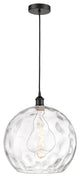 Innovations 616-1P-BK-G1215-14 1-Light Pendant, Matte Black