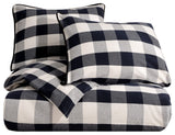 Camille Comforter Set, Super King, Black