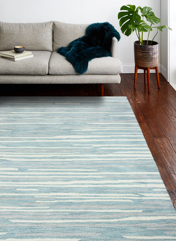 Bashian Marge Area Rug, Aqua, 8'6"x11'6"