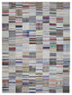 Rug N Carpet - Handmade Oriental 9' 11'' x 13' 1'' Vintage Patchwork Kilim Rug