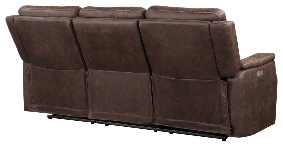 Valencia Power Recliner Sofa Walnut