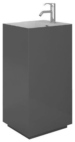 Fine Fixtures Solid Surface Springhill, Gray