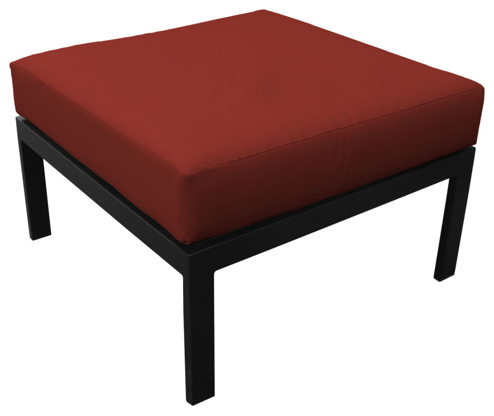 kathy ireland Madison Ave. Ottoman, Cinnamon