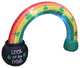 6' Long Inflatable Leprechaun Rainbow Archway