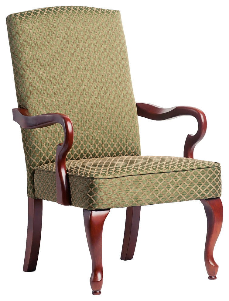 Derby Accent Chair, Green, 26x28.50x42