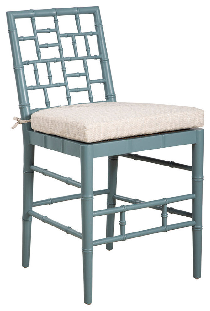 Hugo 39" Tall Counter Stool, Light Blue