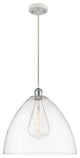 Innovations 516-1P-WPC-GBD-162-LED 1-Light Pendant, White, Polished Chrome