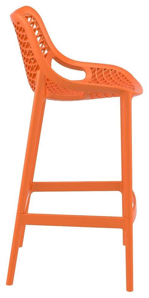 Compamia Air Bar Stools, Set of 2, Orange