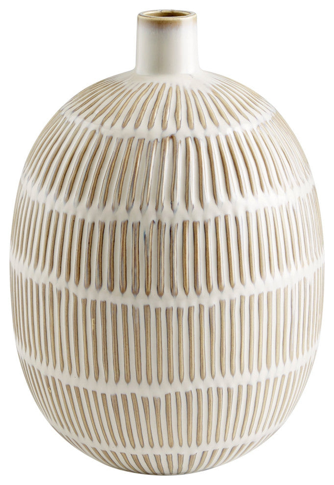 Saxon Vase, Oyster Blue, Small