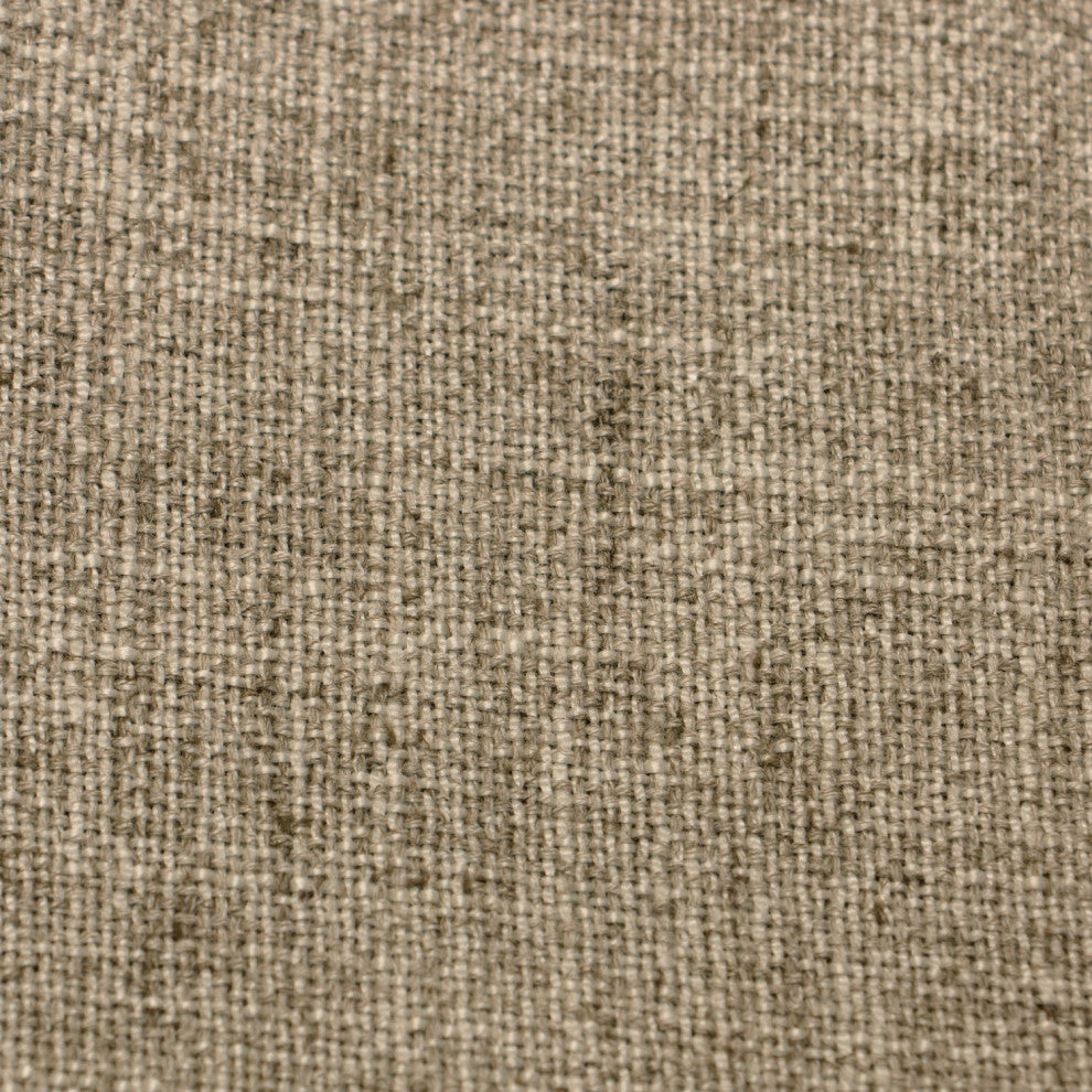 Wells King Tufted Wingback Headboard, Zuma Linen