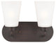Sea Gull Kerrville 2-Light Bath Vanity Bronze