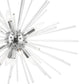 Utopia 9 Light Polished Chrome Large Pendant Chandelier
