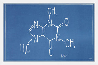 "Mouhaha" Framed Painting Print, 45"x30"