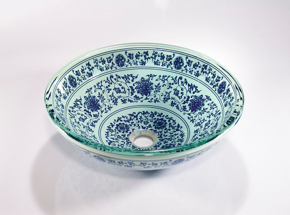 GLASS SINK BOWL