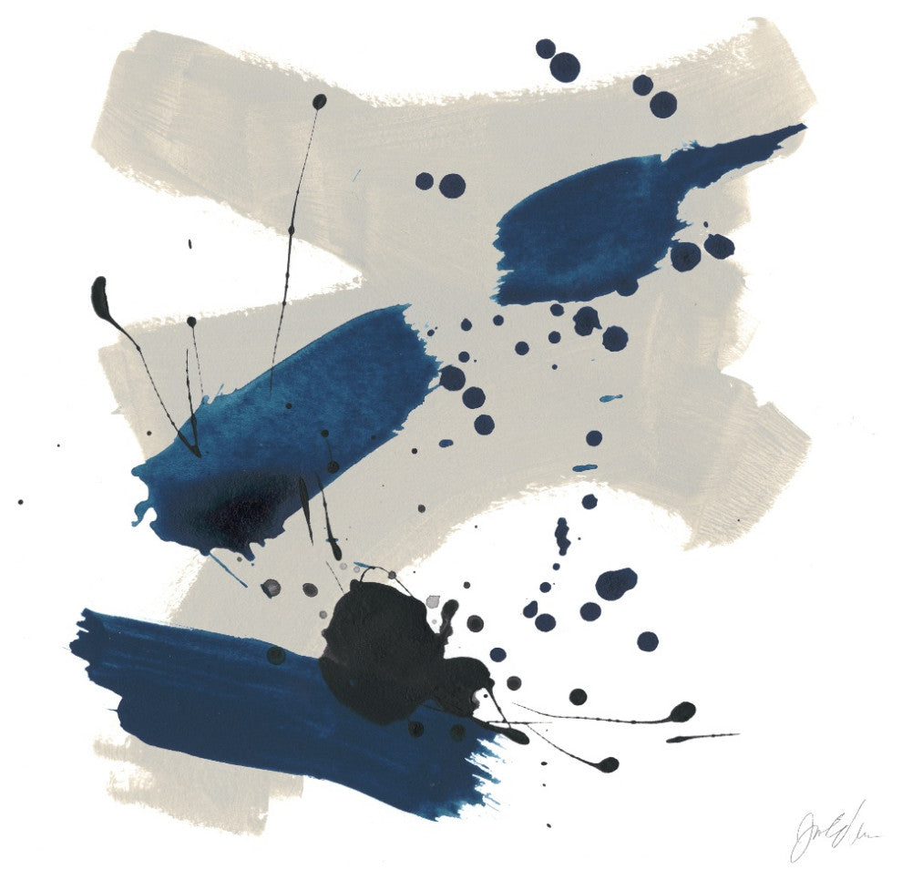 "Kanji III" Fine Art Giant Canvas Print, 54"x54"