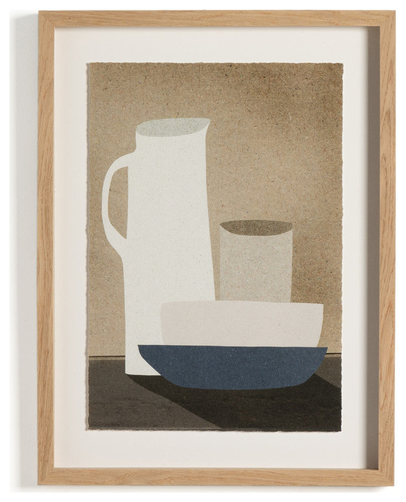 Jug And Bowls By Dan Hobday