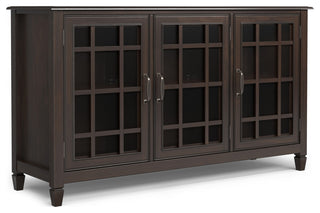 Front view showing three glass-front doors on a white background (alternate_white_full).
