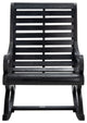Safavieh Outdoor Sonora Rocking Chair Black
