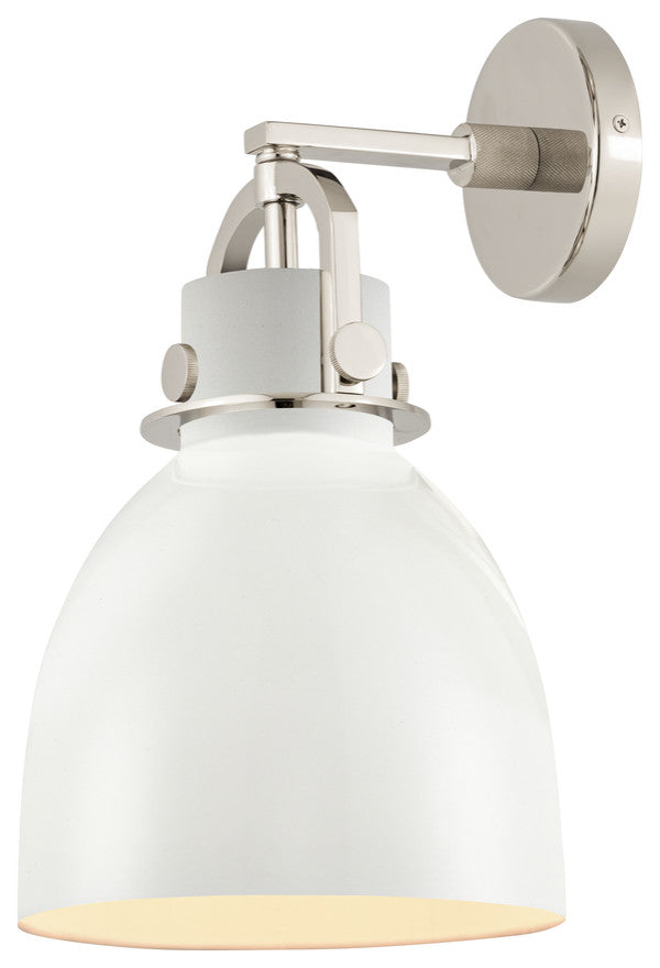 Innovations Newton Sphere 1 8" Sconce Polished Nickel