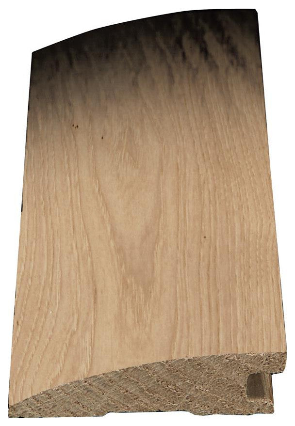 Hickory Flush Reducer, 9/16"x2"x78", Wood Molding-Dumpling