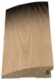 Hickory Flush Reducer, 9/16"x2"x78", Wood Molding-Dumpling