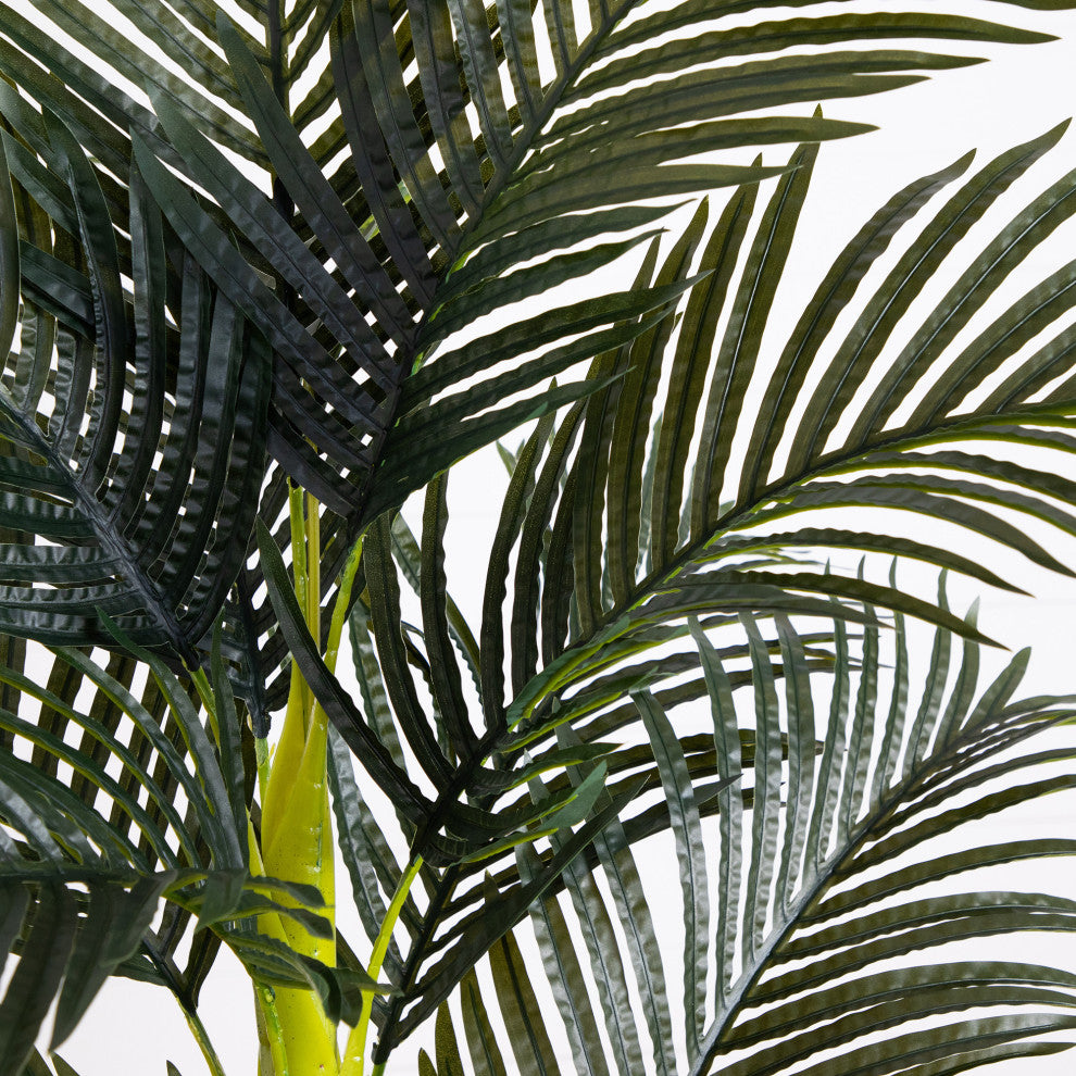 6ft. Artificial Double Stalk Golden Cane Palm Tree