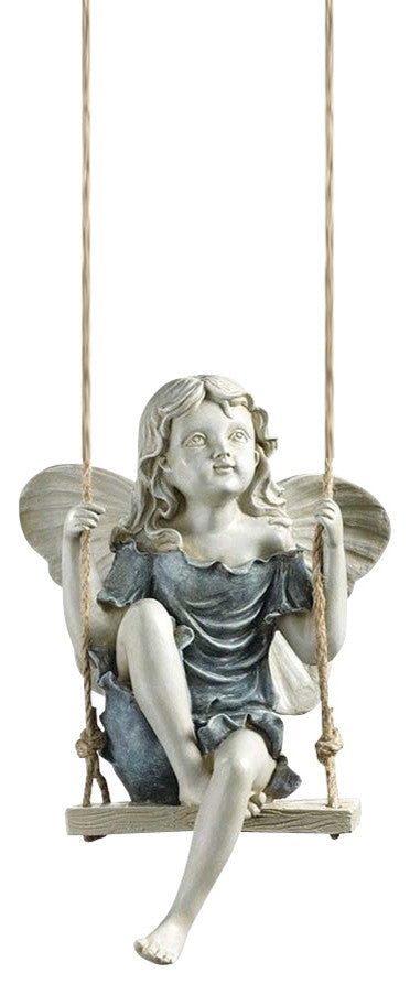 Summertime Fairy On A Swing
