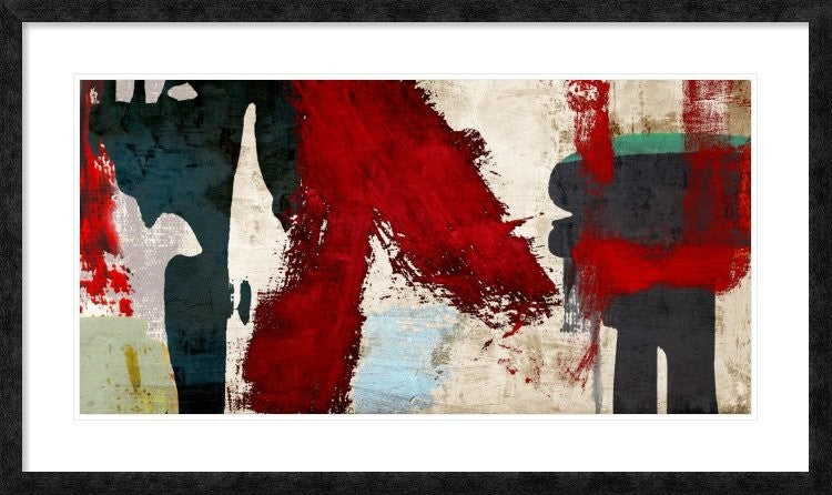 "Eccentric Motion" Framed Digital Print by Anne Munson, 44x26"