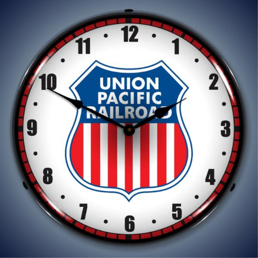 710126 Union Pacific Railroad Clock