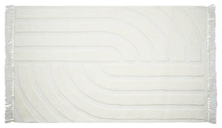 Loop White 8' x 10' Area Rug