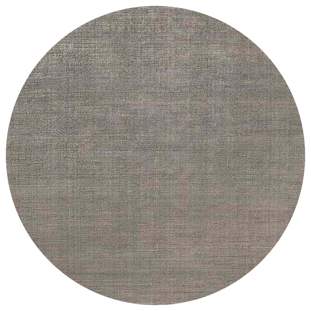 Ahgly Company Indoor Round Mid-Century Modern Area Rugs, 5' Round