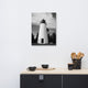 Touch the Sky Coastal Landscape Photo Canvas Wall Art Print, 18" X 24"