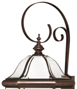 Augusta 4-Light Outdoor Wall Sconce, Copper Bronze