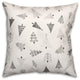 Watercolor Trees 18x18 Indoor/Outdoor Pillow
