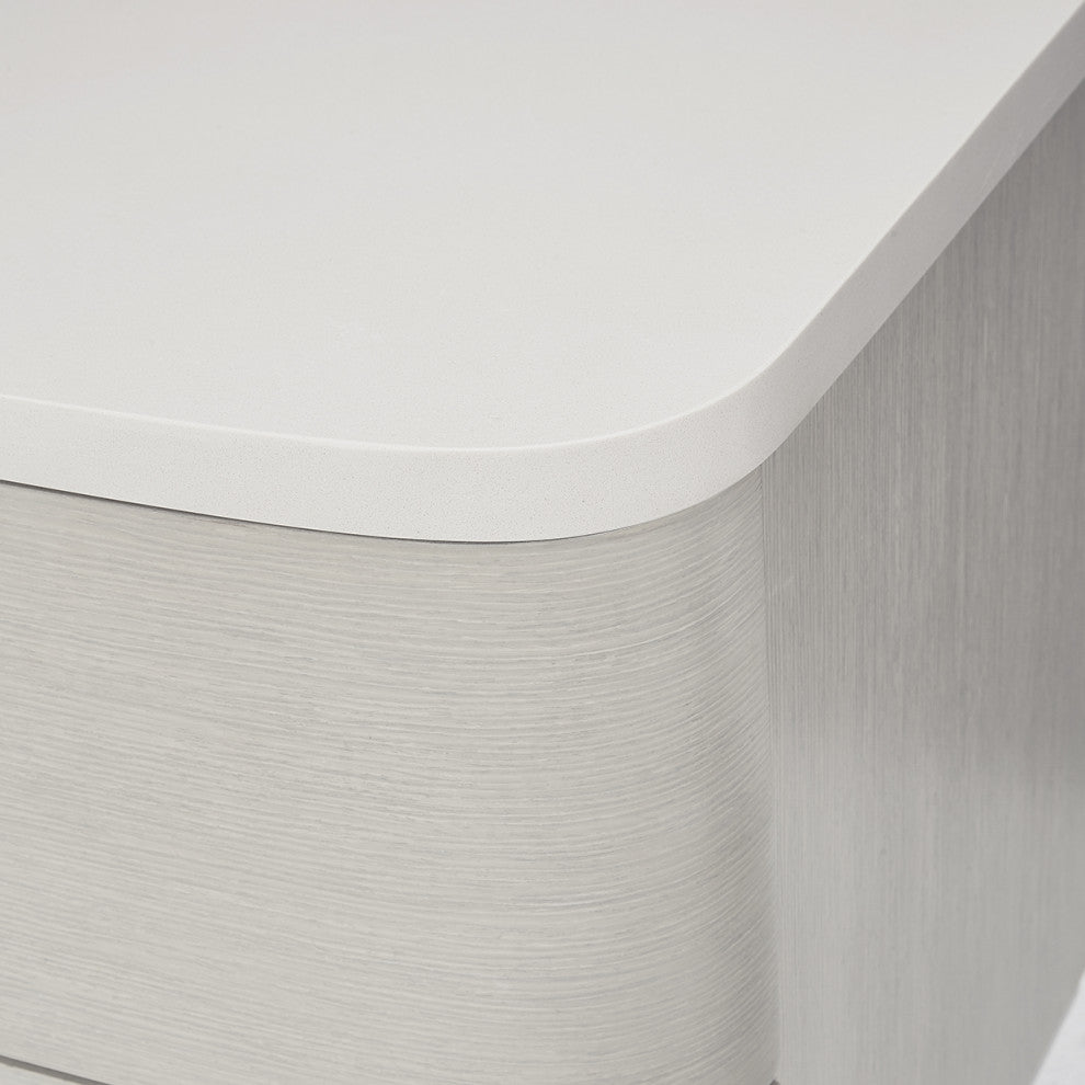 Eclipse Nightstand - Moonlight Gray