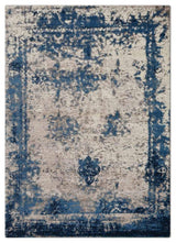 MACHINE MADE HEATSET POLYPROPYLENE AREA RUGS -Beige Blue Color,Oriental Design