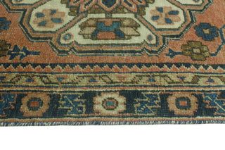 Fine Vintage Distressed Umi Rust/Charcoal Runner, 3'1 x 10'11