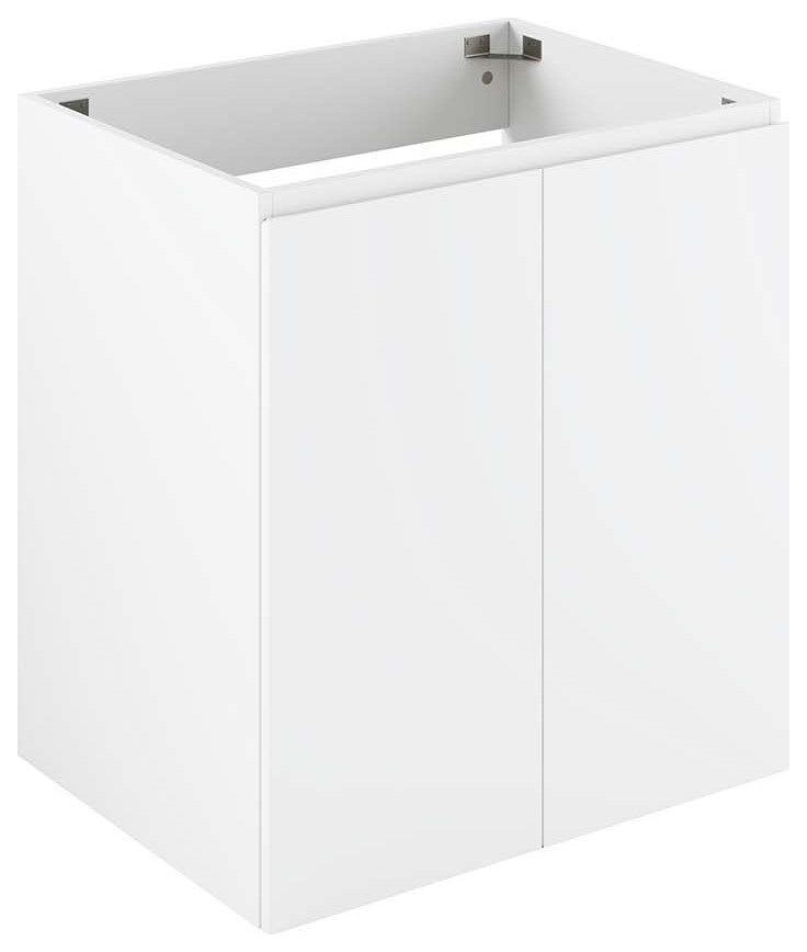 Vitality 24" Wall-Mount Bathroom Vanity, White