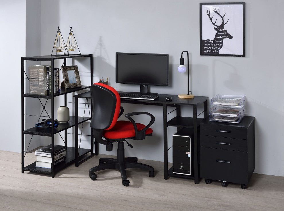 Vadna Writing Desk, Black