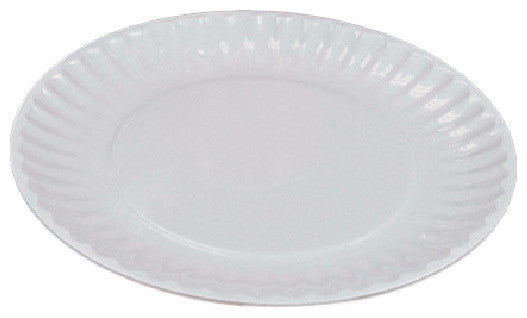 Picnic Melamine Plate, Set of 12, White