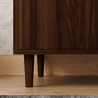 The Darby Bathroom Vanity, Walnut, 42", Single Sink, Freestanding